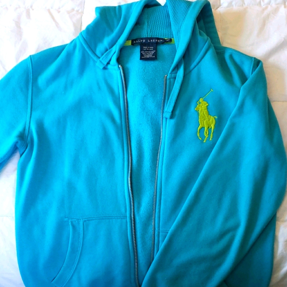 Polo Ralph Lauren zip up hoodie